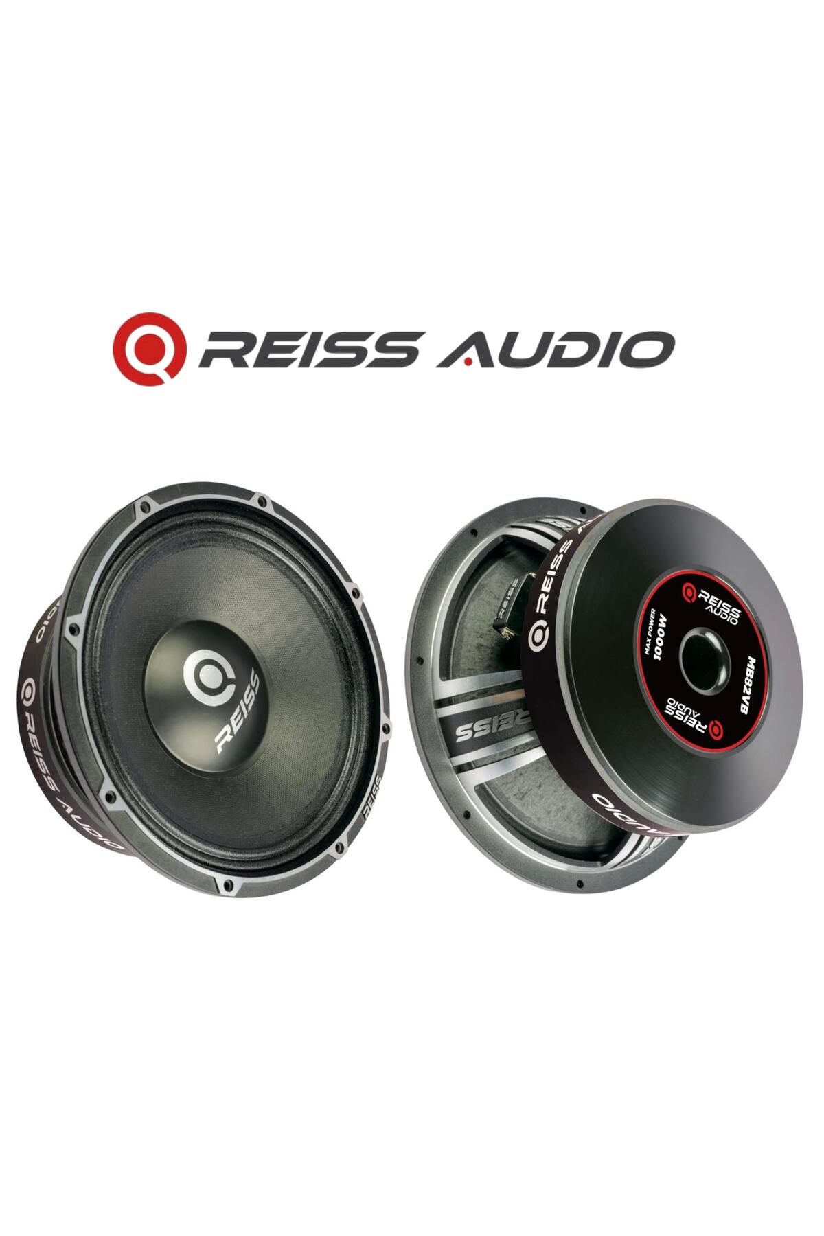 Reiss Audio Rs-MB82VB 20Cm MidBass 8Ohm Çifti 2000wat-1000w Rms i