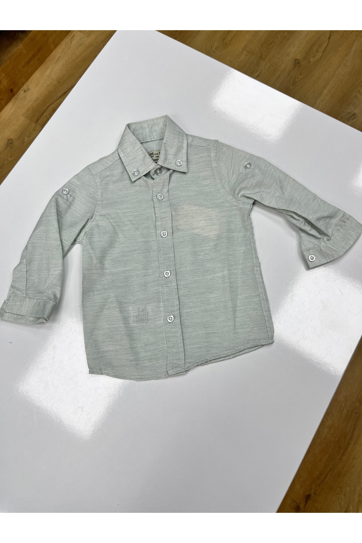 woorage cuties Cuties Woorage Erkek Bebek Gömlek fotoğrafı 2 (önizleme)