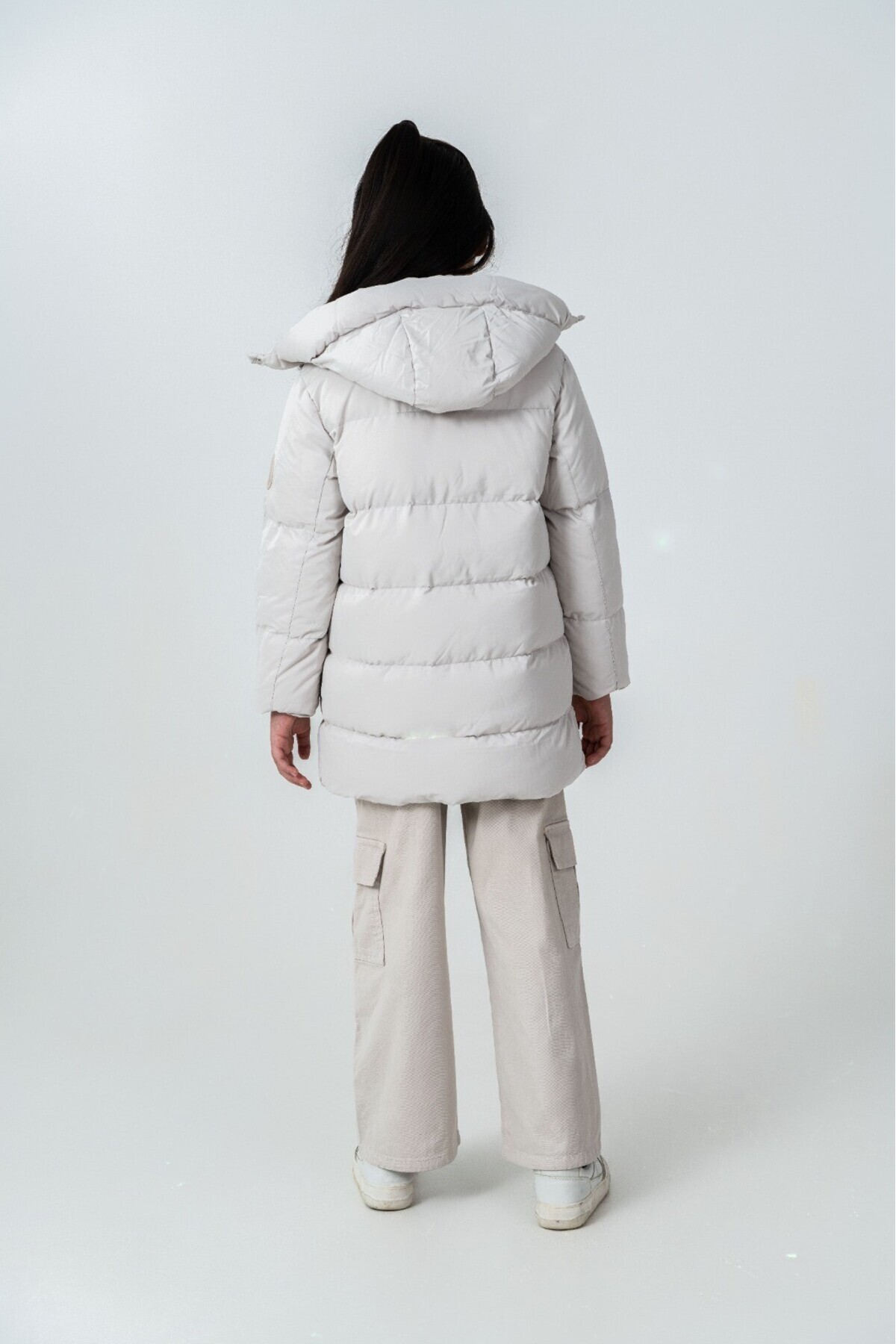 g-serko Kız Kaban Taş Rengi 11-14 Yaş fotoğrafı 3 (önizleme)