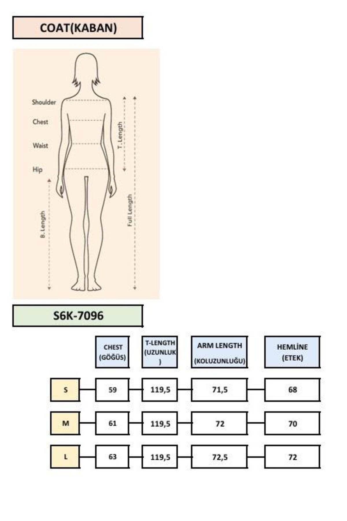 Lijuri  Kruvaze Yaka Kuşaklı Kaşe Kaban 7096 R8-F-K2 - Görsel 7