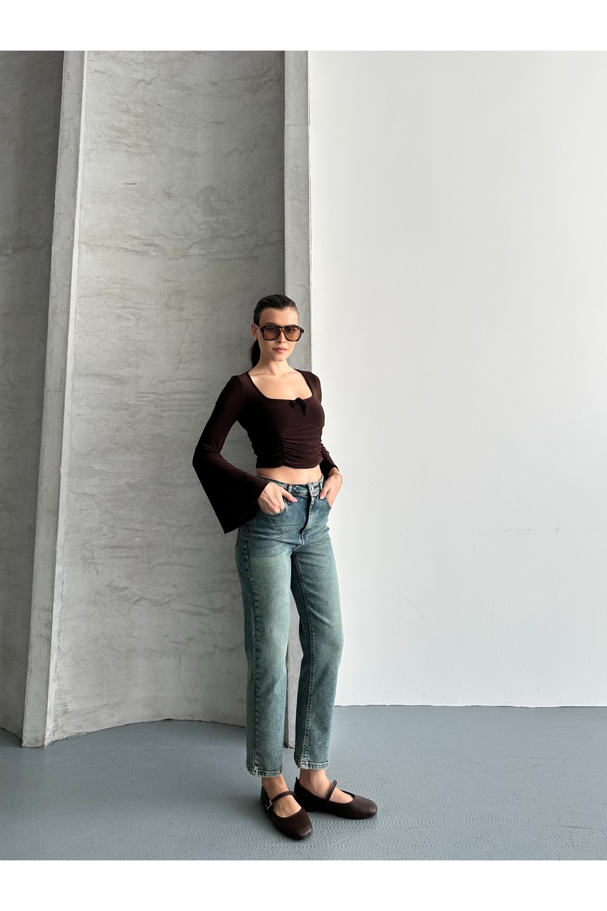 Safari  Original® Kadın Jean Tam Likralı Kot Pantolon - Görsel 4