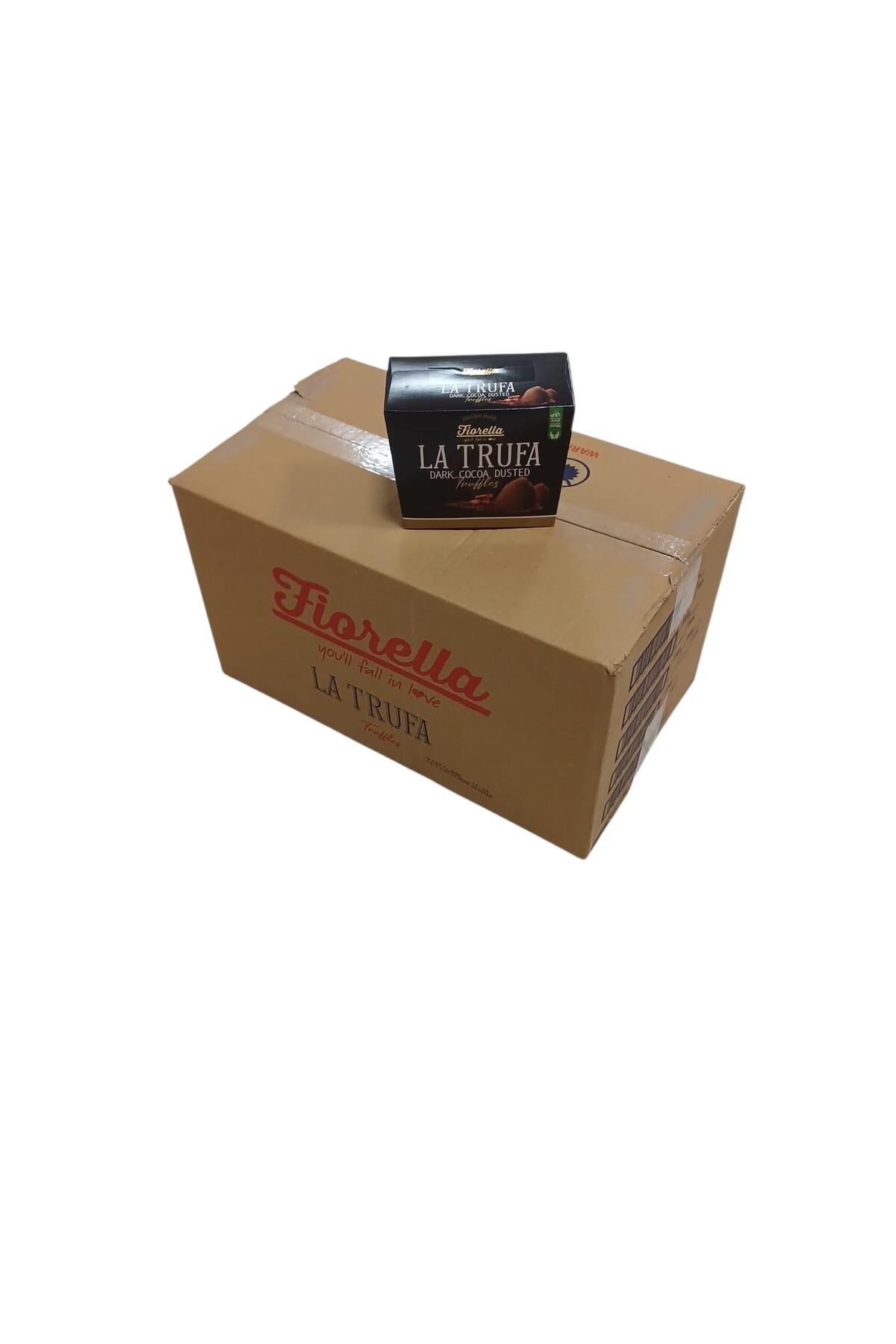 チョコ　180cm×50 Elvan FİORELLA LA TRUFA BİTTER KAHVE YANI ÇİKOLATA 200 GR 18 PK 1