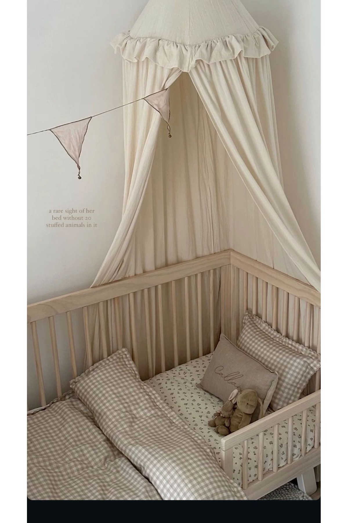 Hubb Müslin pamuk Cibinlik/ beşik cibinliği/ oyun çadırı/ okuma köşesi/ canopy fotoğrafı 3 (önizleme)