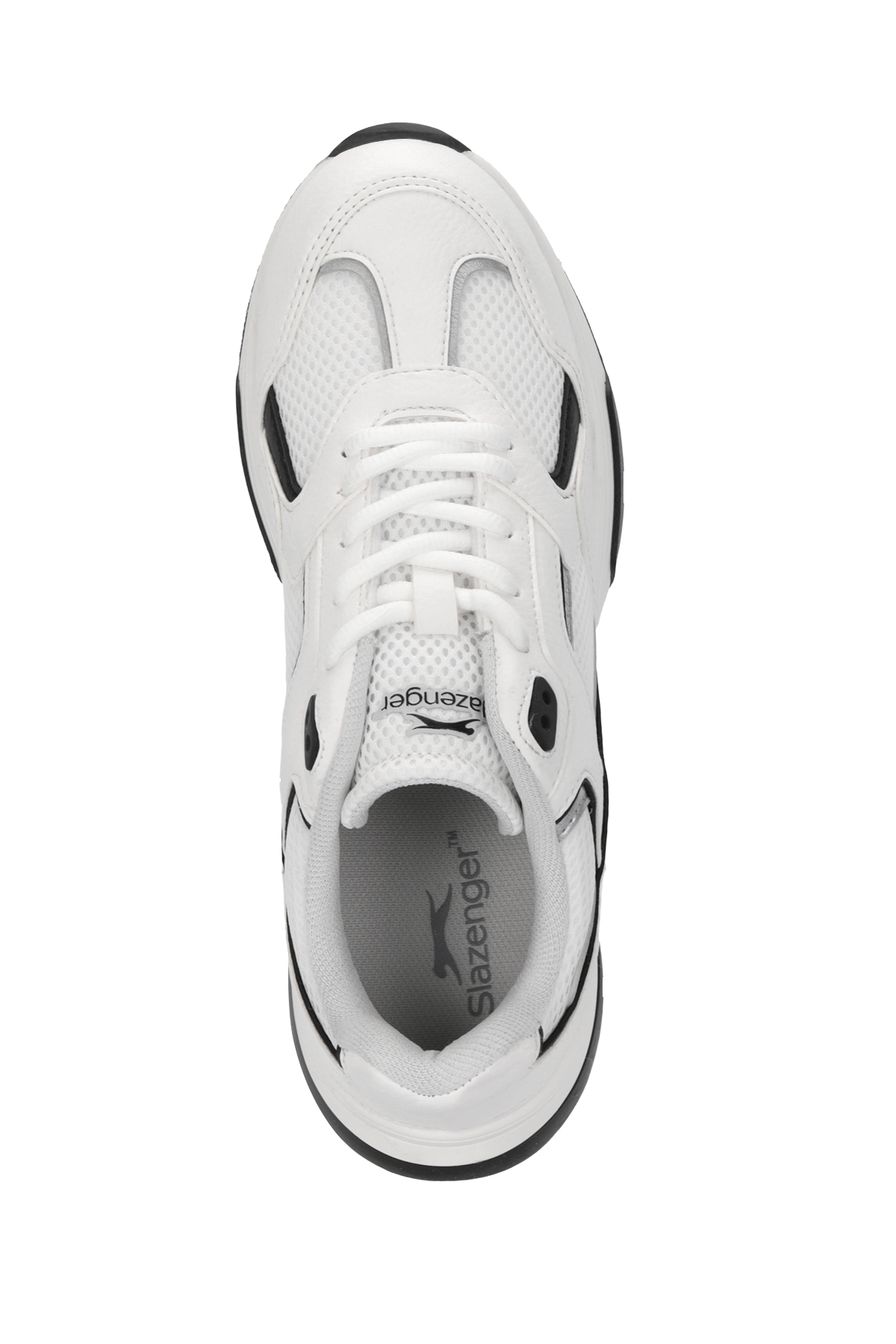 Slazenger  PINEAPPLE I Kadın Beyaz / Siyah Günlük Spor Ayakkabısı - Görsel 5