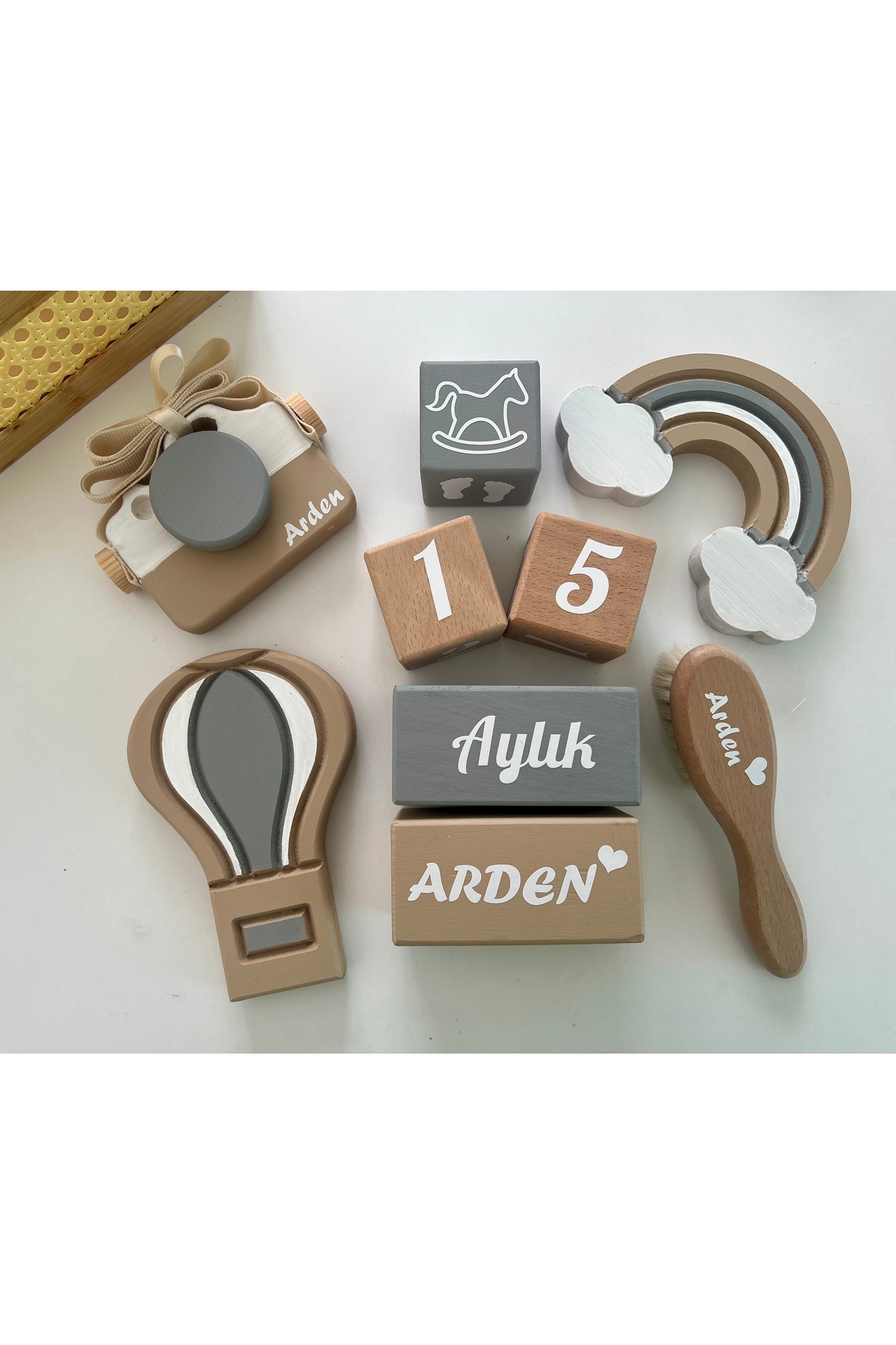 Objeliset bebek odası dekorasyon isimli bebek çekim bebek hediyelik