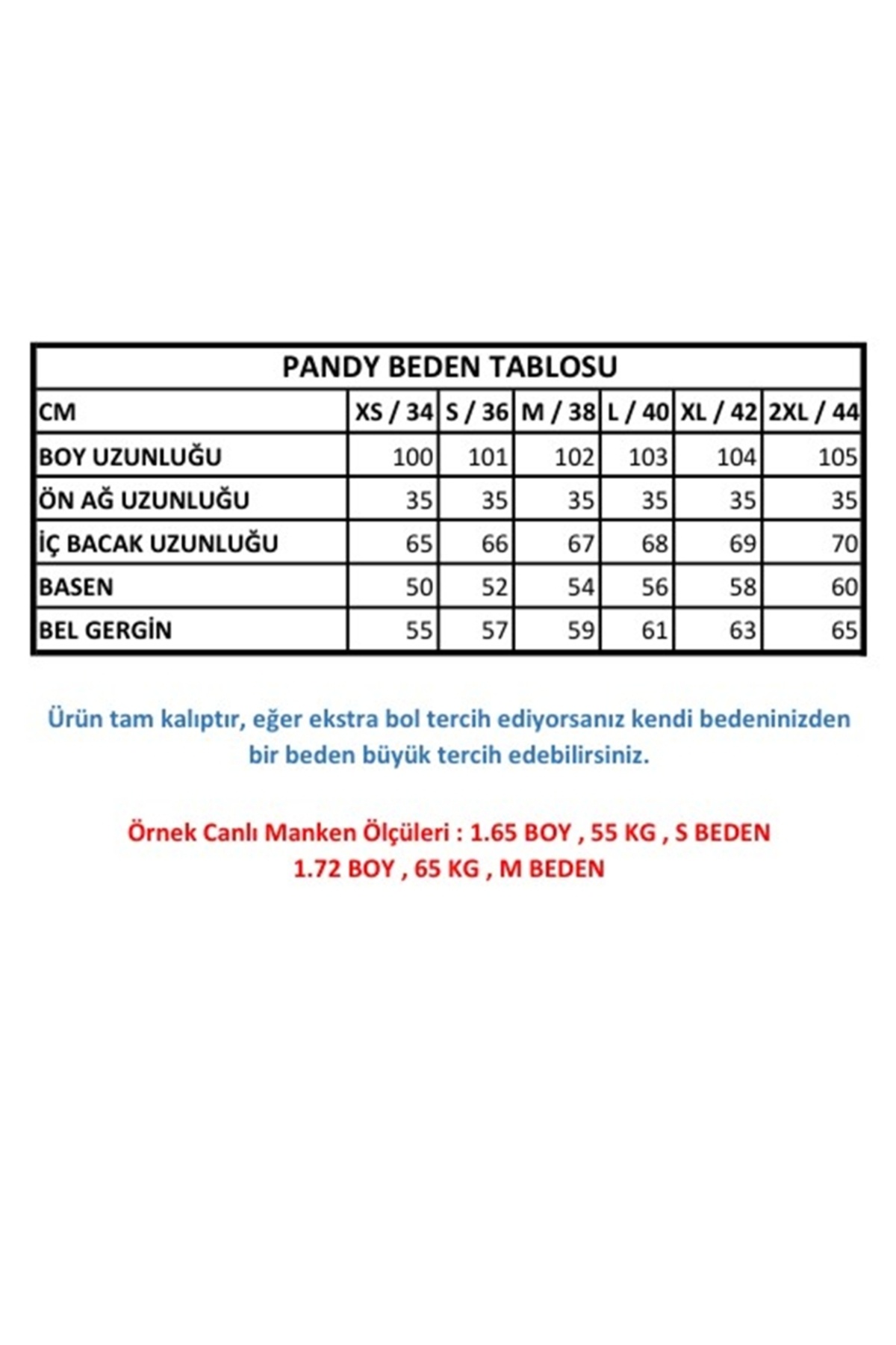 pandy  3'lü Yüksek Bel Kışlık Şardonlu Unisex Tam Kalıp Paça Lastikli Eşofman Altı - Görsel 5