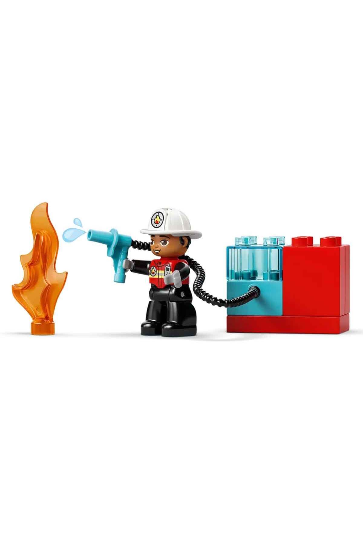 LEGO DUPLO Kasabası Hortumlu İtfaiye Aracı ve İtfaiyeci 10473 fotoğrafı 6 (önizleme)