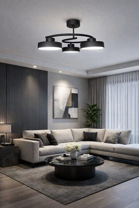 Turanconcept Dönence Led Modern Tasarım Enerji Tasarruflu Üç Renk Işık Ledli ...