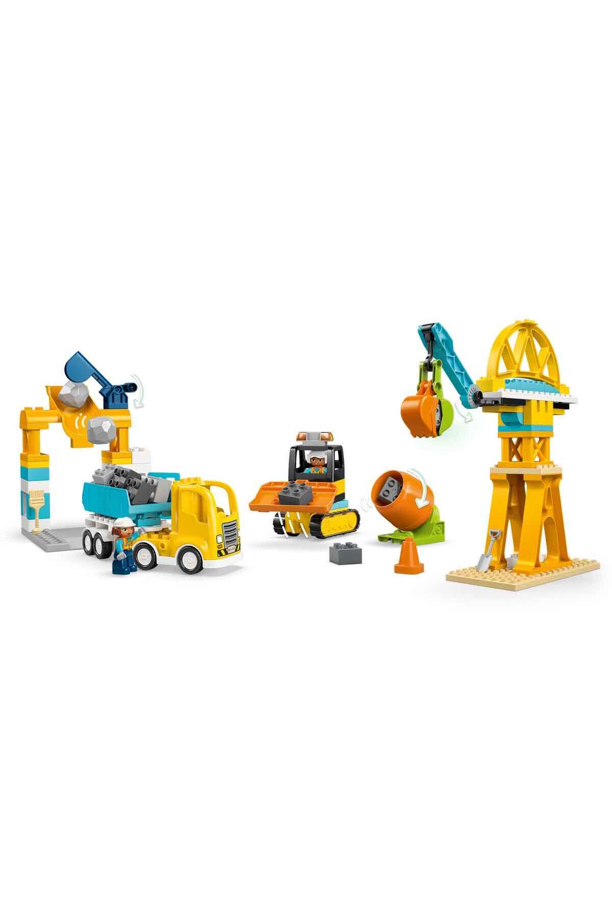 LEGO DUPLO Kasabası 3ü 1 Arada İnşaat Sahası ve Araçları 10476 fotoğrafı 6 (önizleme)