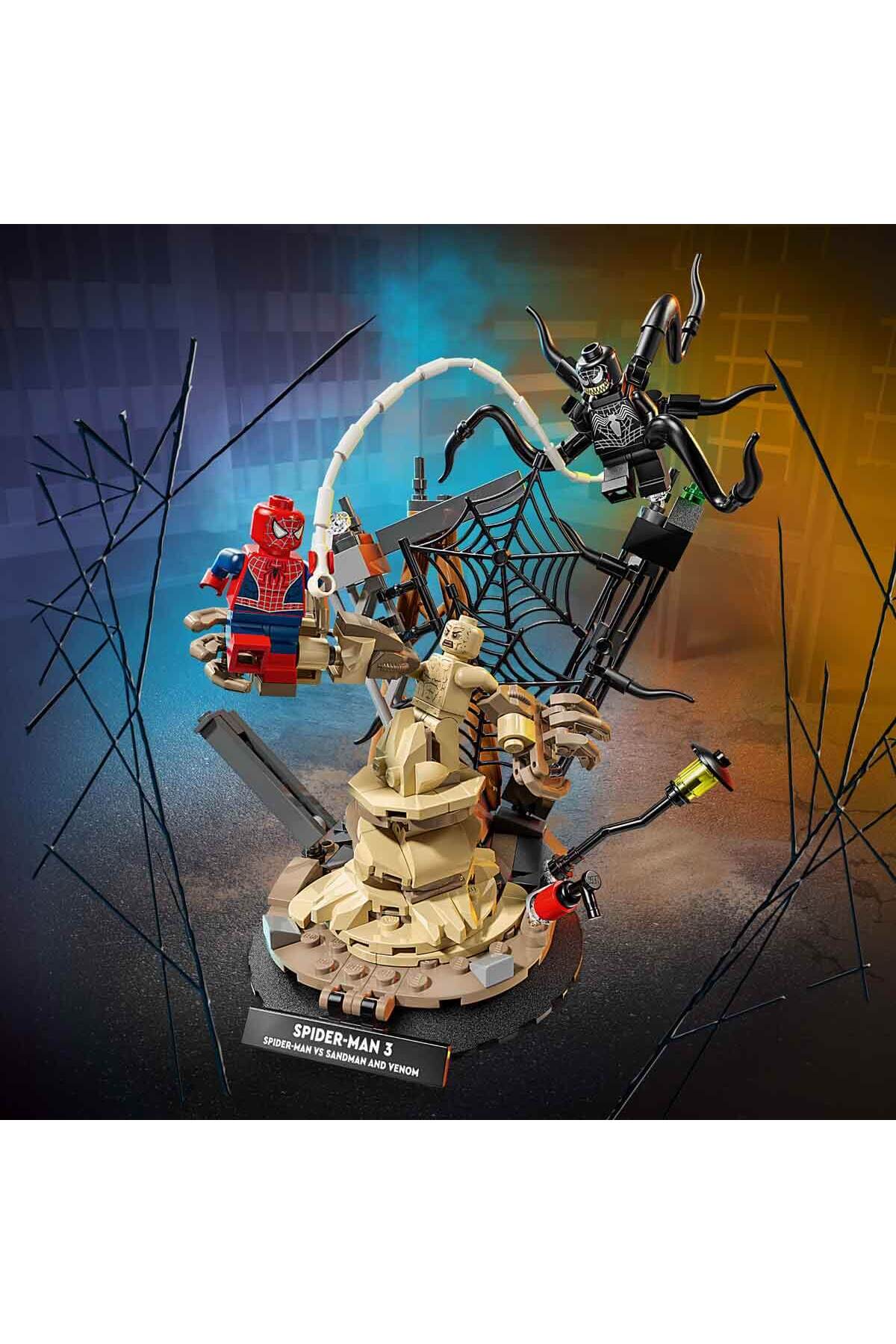 مرد عنکبوتی جنگجوی افسانه‌ای مارول در برابر سندمن ۷۶۳۳۴