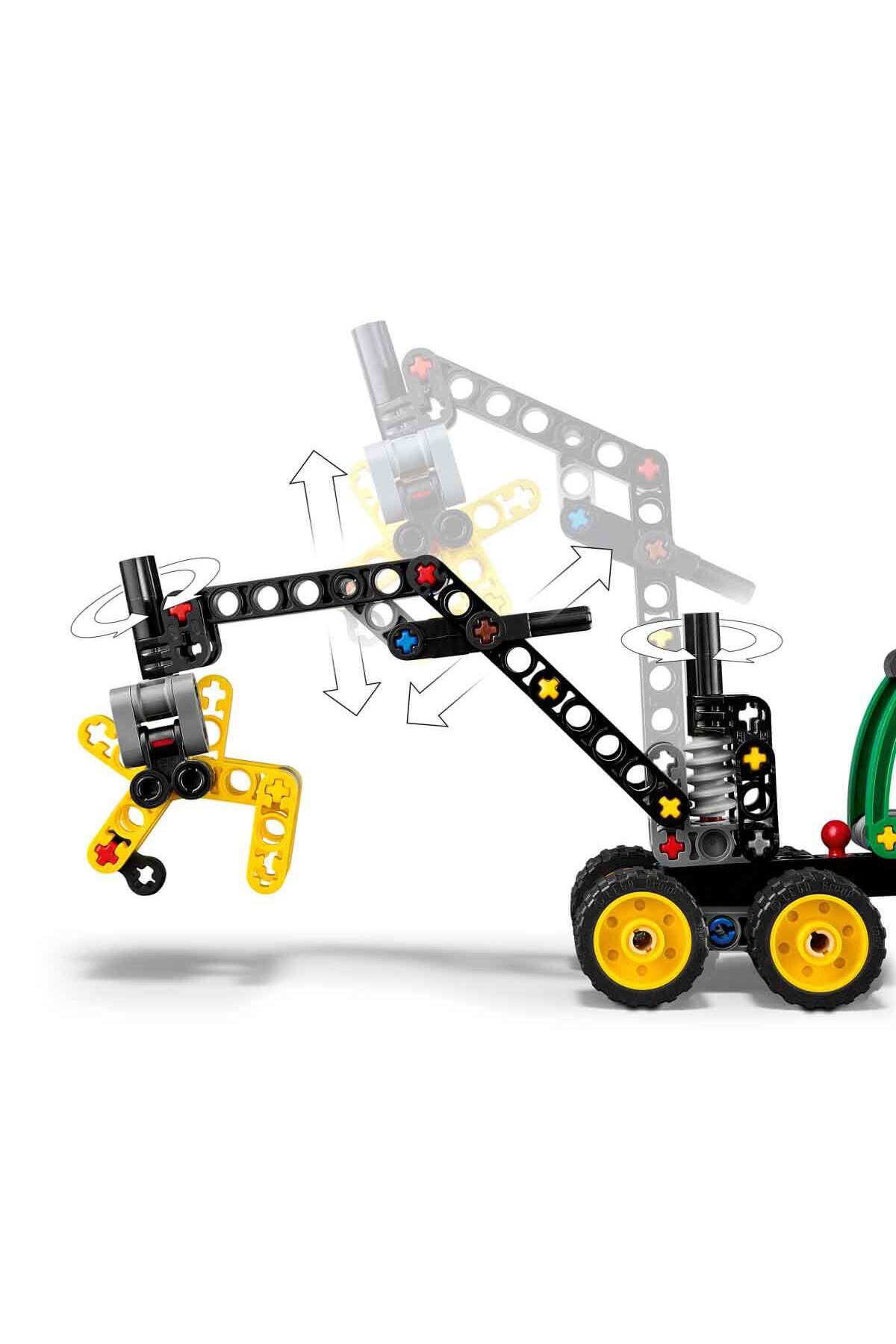 تکنیک جان دیر ۱۴۷۰H ماشین جنگلی چرخدار ۴۲۲۱۸