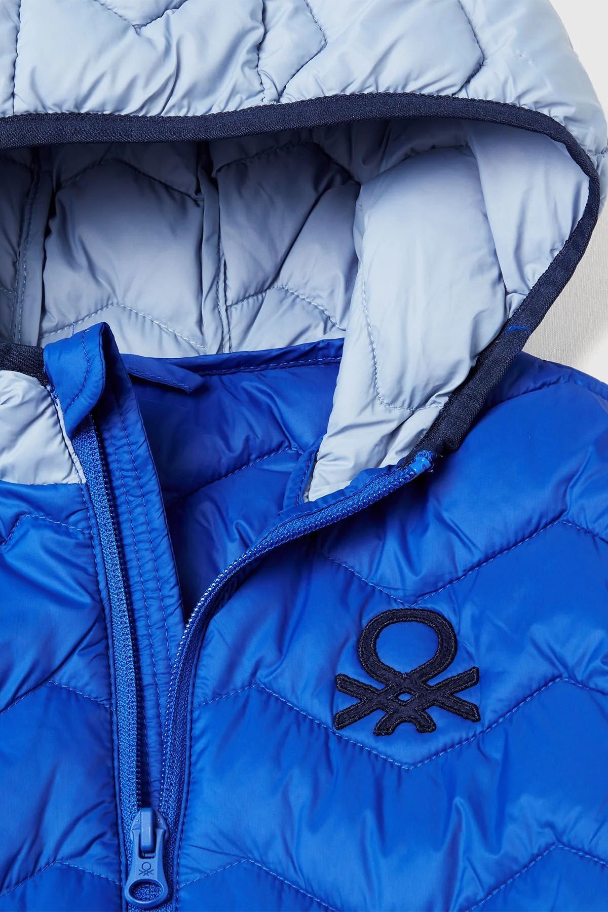 Benetton Bebek Mevsimlik Mont Erkek Mavi 1-6 Yaş fotoğrafı 3 (önizleme)