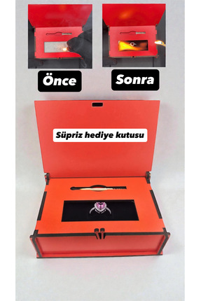 HayDün (YÜZÜKSÜZ )Hediye kutusu süpriz kutu yüzük kutusu sevgililer günü evle...
