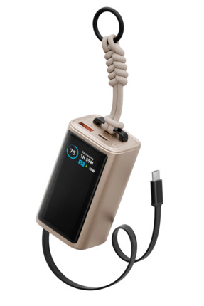 Energea ComPac Arc 45 Dijital Göstergeli 10.000 mAh Dahili Type-C Kablolu 45W...