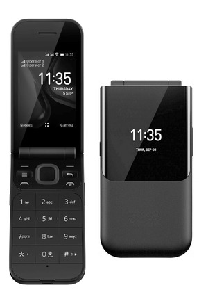 Nokian Tyres TUŞLU CEP TELEFONU FLİP BLACK LİTE 3G