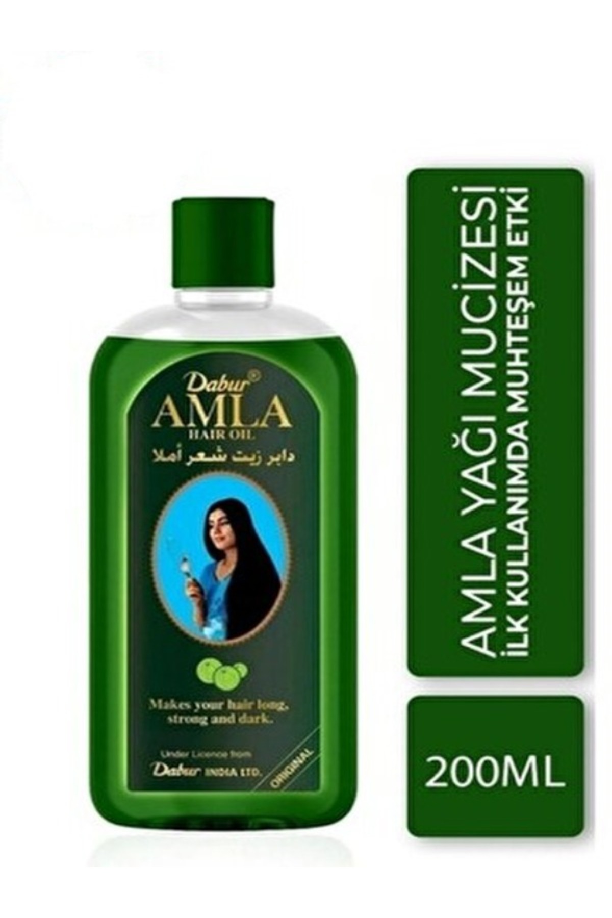 puer cheveu Dabur amla saç bakım yağı 200 ml