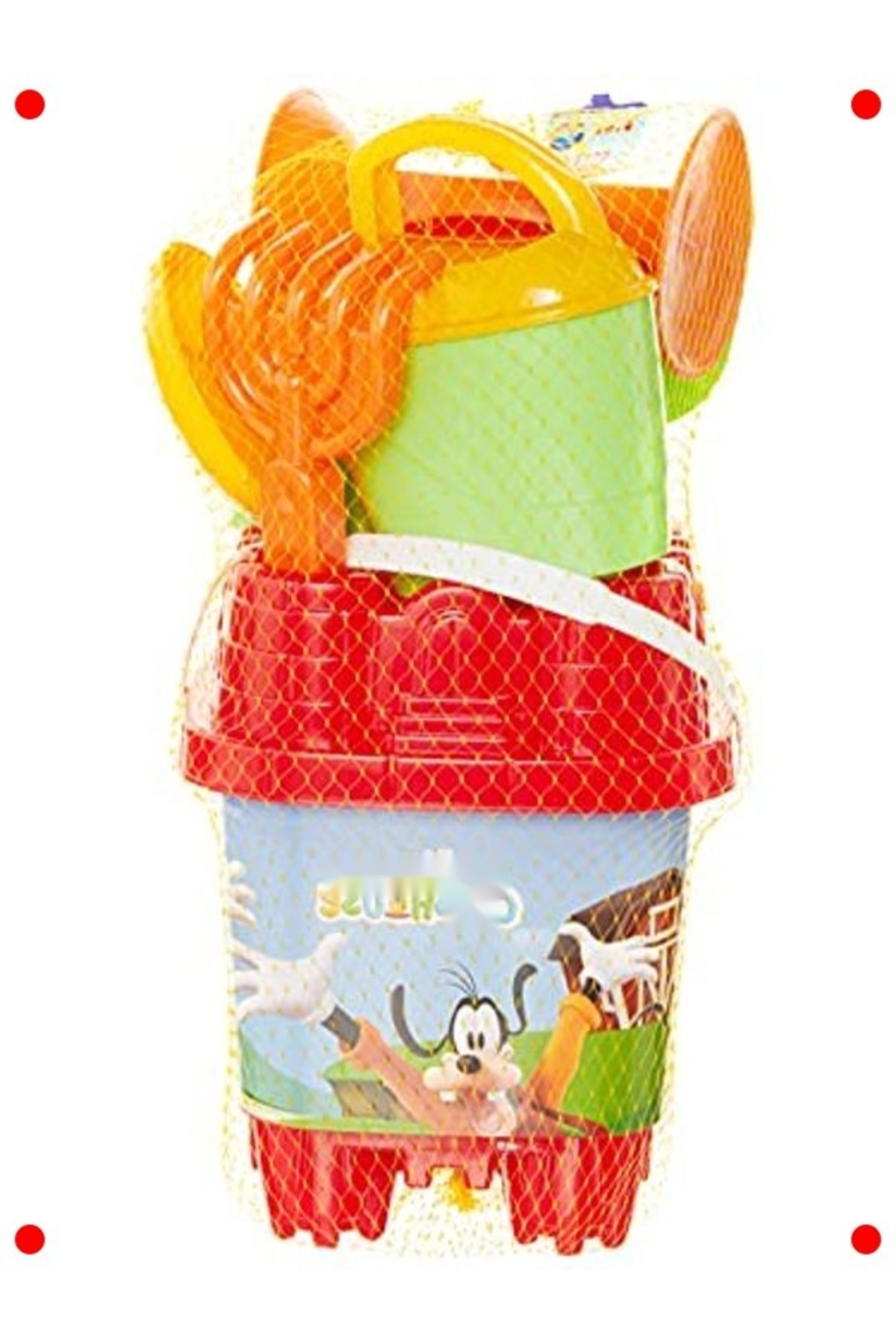 ست بازی سطل قلعه بزرگ چندرنگ