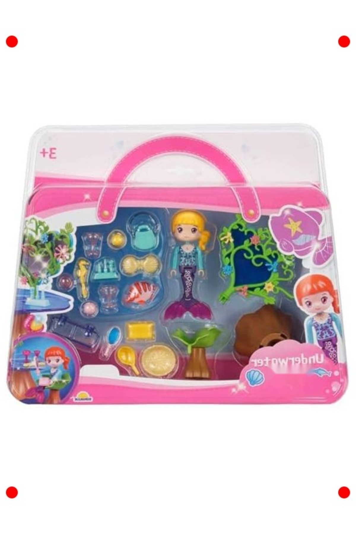 مجموعه بازی دخترانه با تم دنیای زیر آب