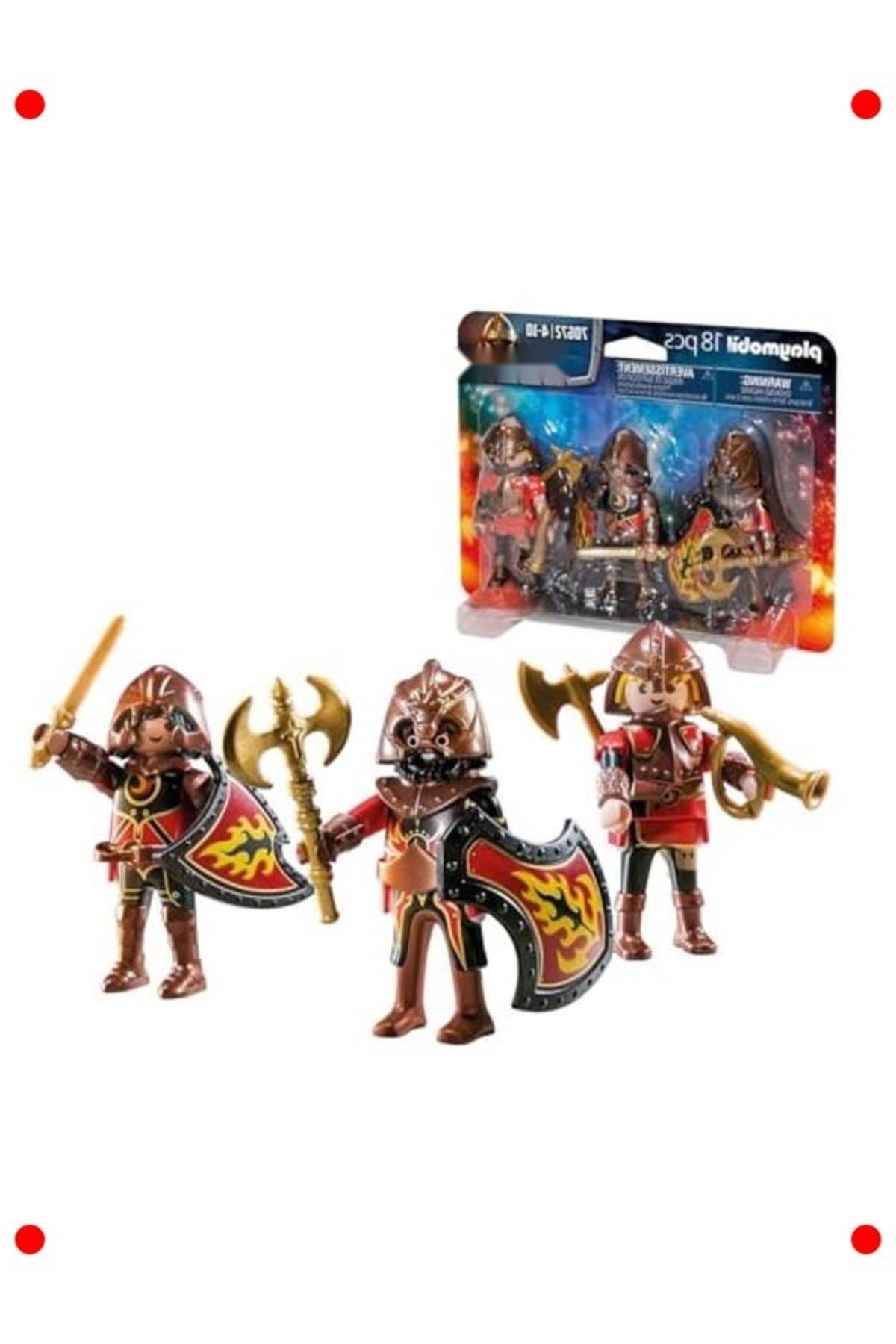 بِرنهام ریدرز، ست فیگور سه‌تکه چندرنگ