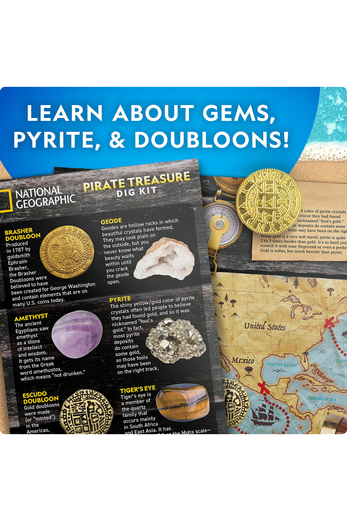 کیت حفاری گنج دزدان دریایی!