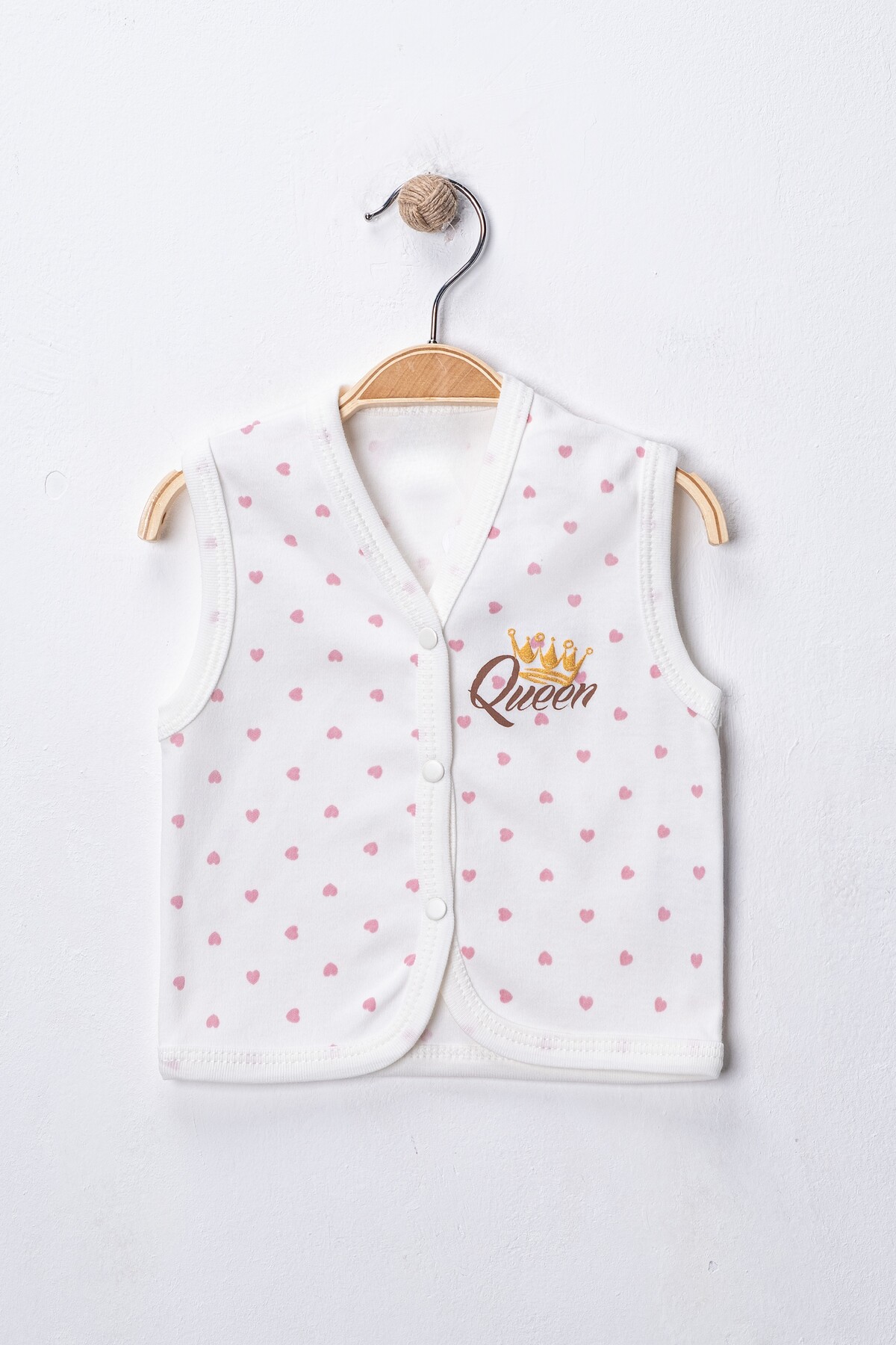 Elbebek Baby %100 Organik Pamuklu PENYE Kız Bebek Yelek ( 6-9, 9-12, 12-18 Ay ) fotoğrafı 2 (önizleme)