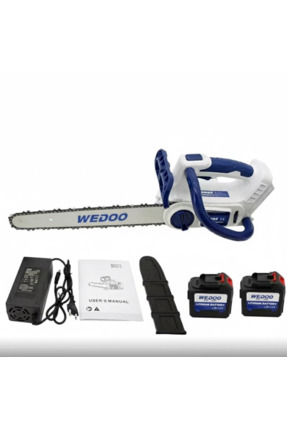 HSGL Wedo MLS-0043 40V Fırçasız Akülü Ağaç Kesim Motoru 2x4Ah Batarya 35 cm K...