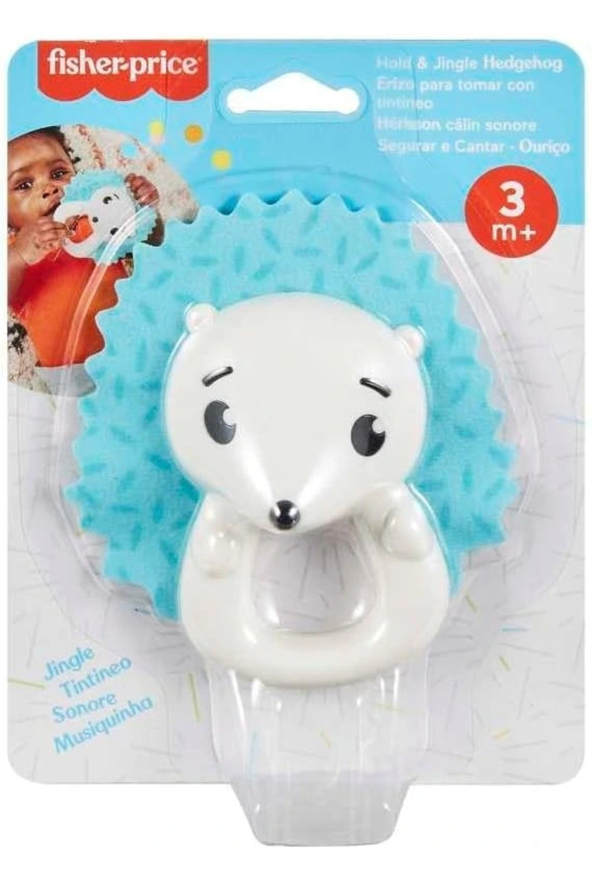 Fisher Price Eğlenceli Dostlar Çıngıraklı Dişlik - Kirpi HJW11-HKD72 fotoğrafı 3 (önizleme)