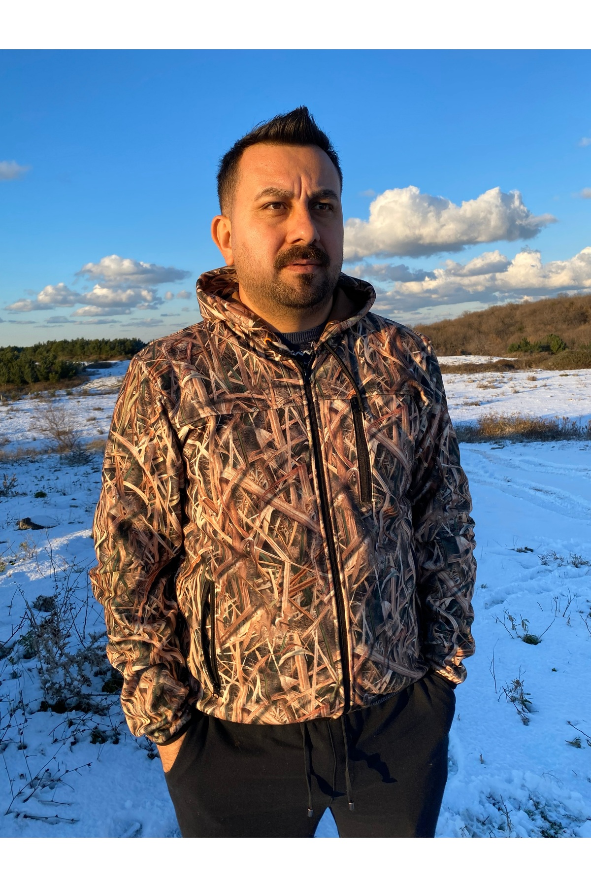 SAZ PATTERN POLAR — خاکی HUNTING