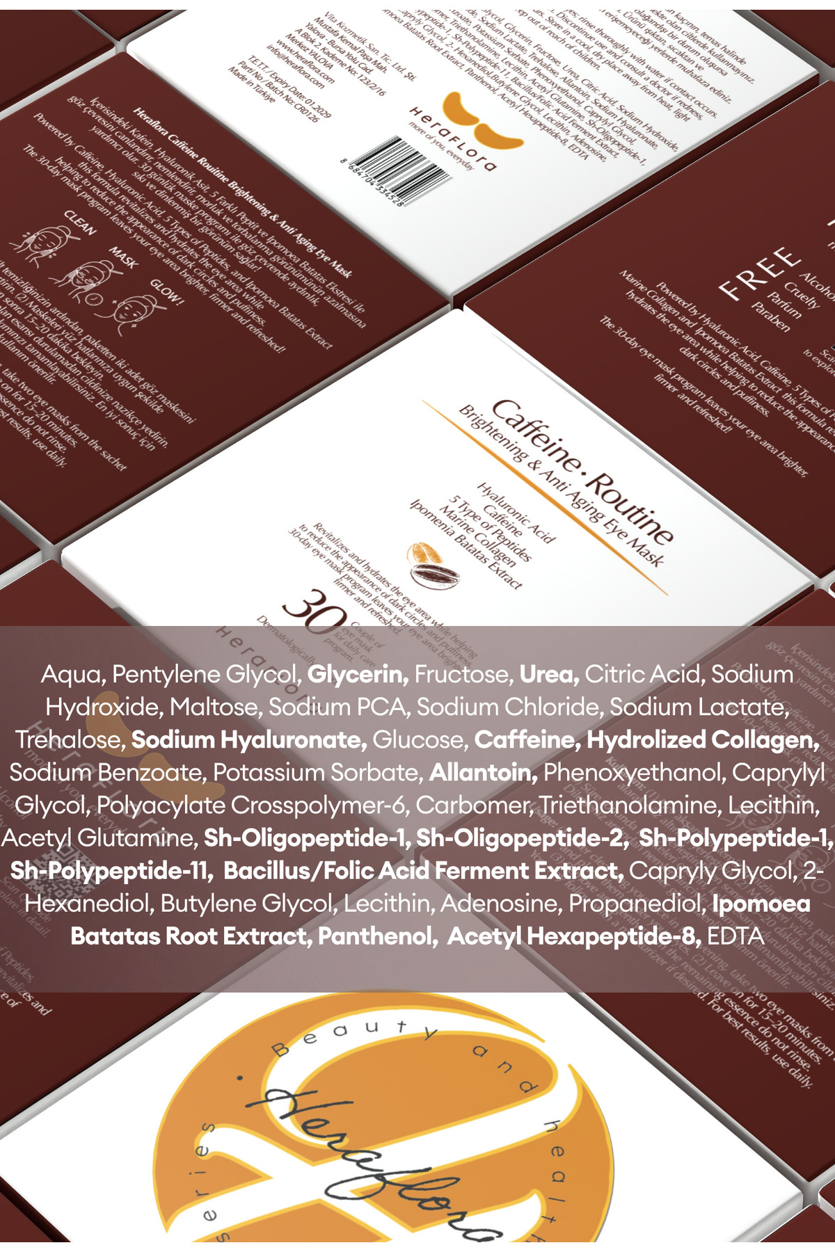 Caffeine Routine Göz Altı Aydınlatıcı, Morluk ve Torbalanma Karşıtı 30'lu Göz Maskesi — 8684704334528 — تصویر 7 از 7