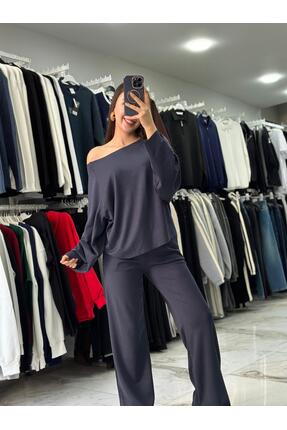 ROOM BUTİK KAYIK YAKA MODAL TAKIM