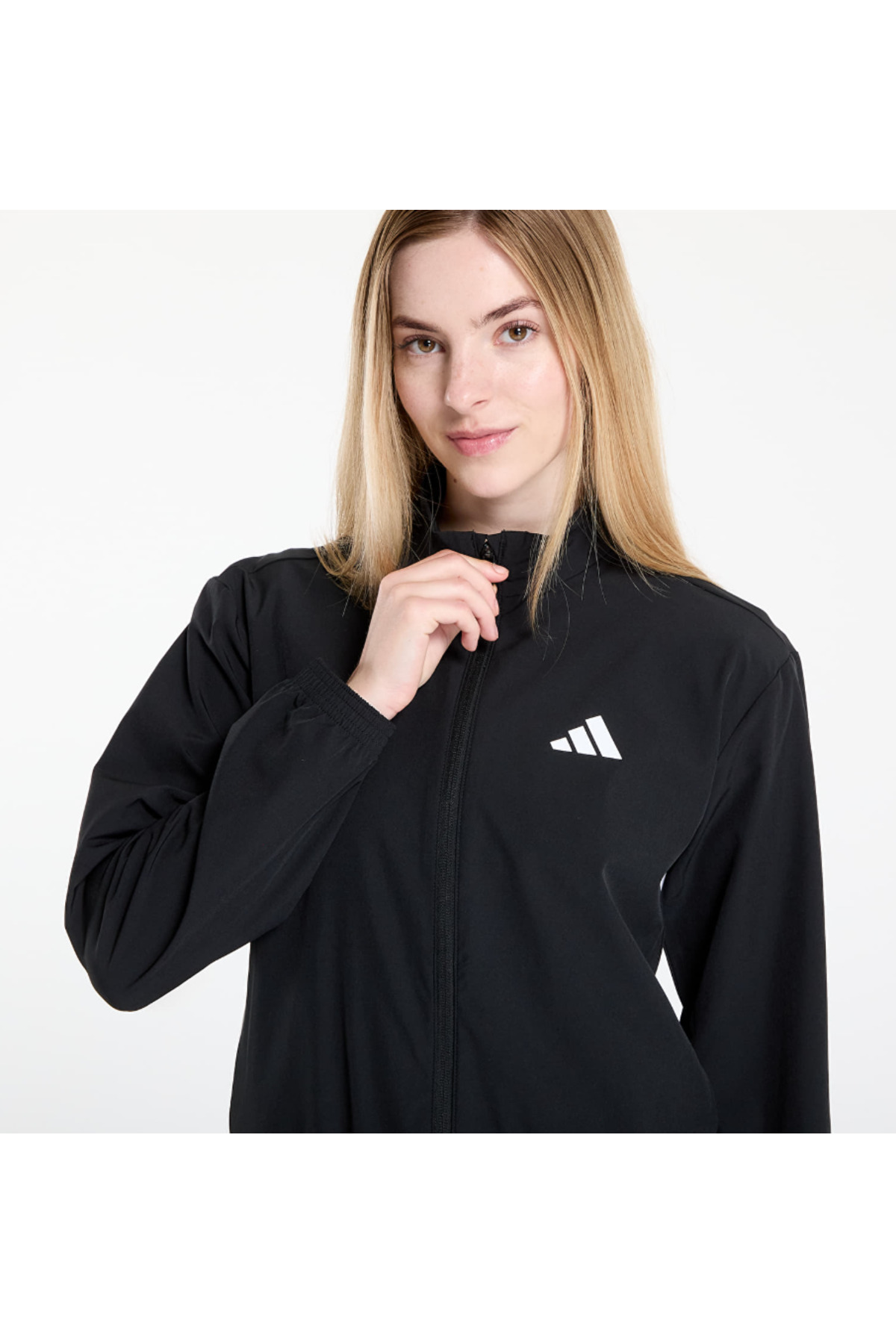 adidas Train Essentials 3-Stripes Kadın Eşofman Üstü JD6539 görsel 2