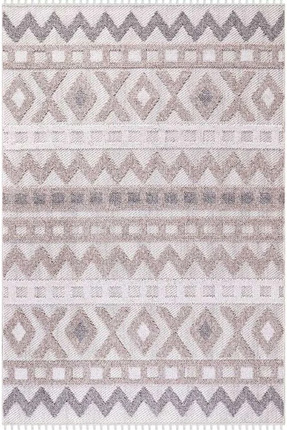 Maenad Home Holden 767 Kemik Bej İskandinav Desen Oturma Salon Mutfak Halısı ...