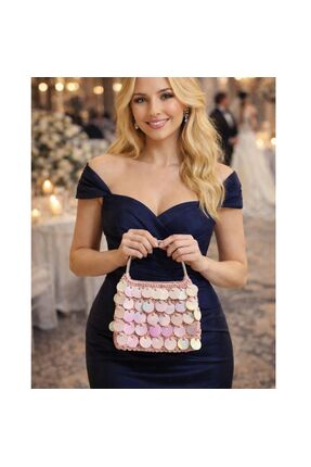 ByLily Abiye Çanta, Pullu, Payetli, Birçok Renkte, Şık, Düğün ve Davetler içi...