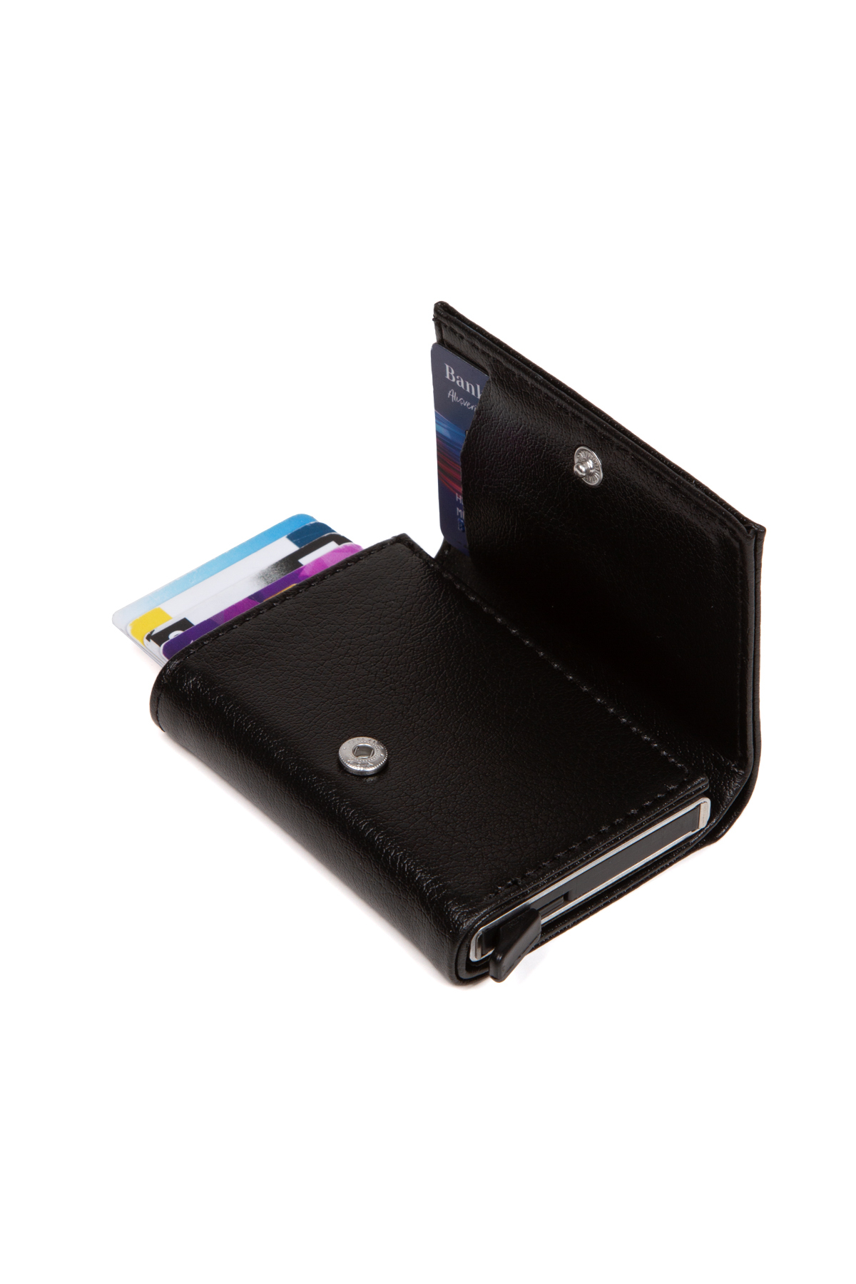 NEWISH POLO ACCESSORIES  krinkel Siyah Telefon Bölmeli Bel Çapraz Omuz Çanta Göğüs Günlük Bodybag ve Kartlık Cüzdan - Görsel 4