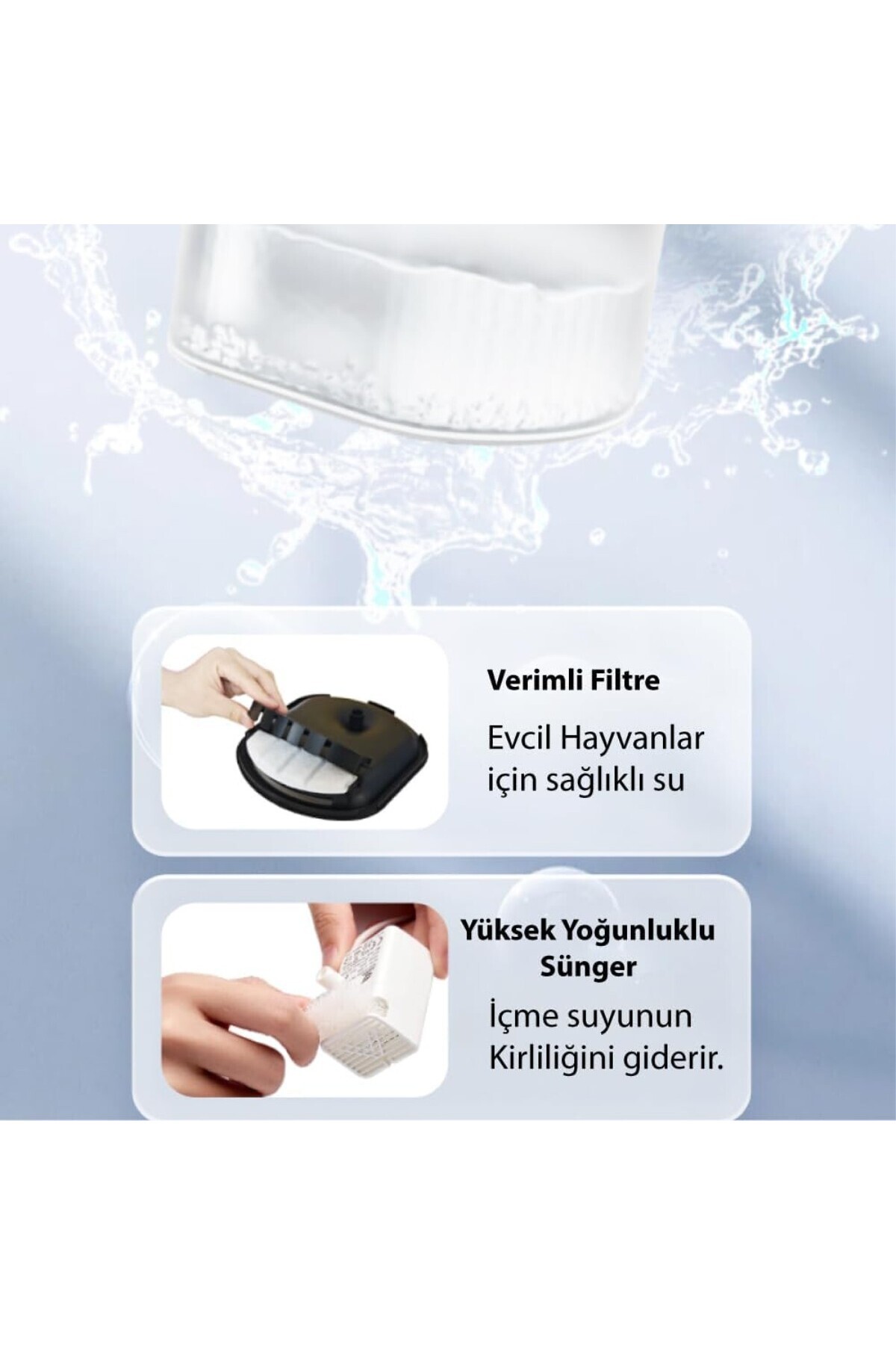 AyrStore Evcil Hayvan Kedi Mama ve Su Otomatı Akıllı Besleme Ünitesi fotoğrafı 3 (önizleme)