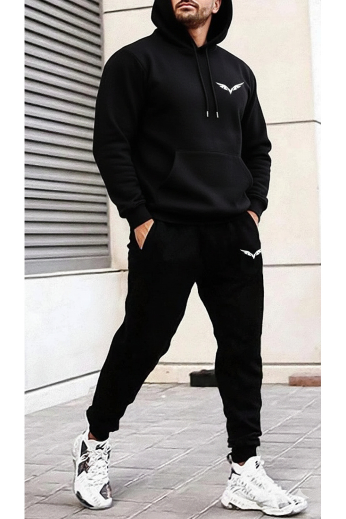 Ardiyoza Printed Tracksuit Set (Hooded - Tracksuit)