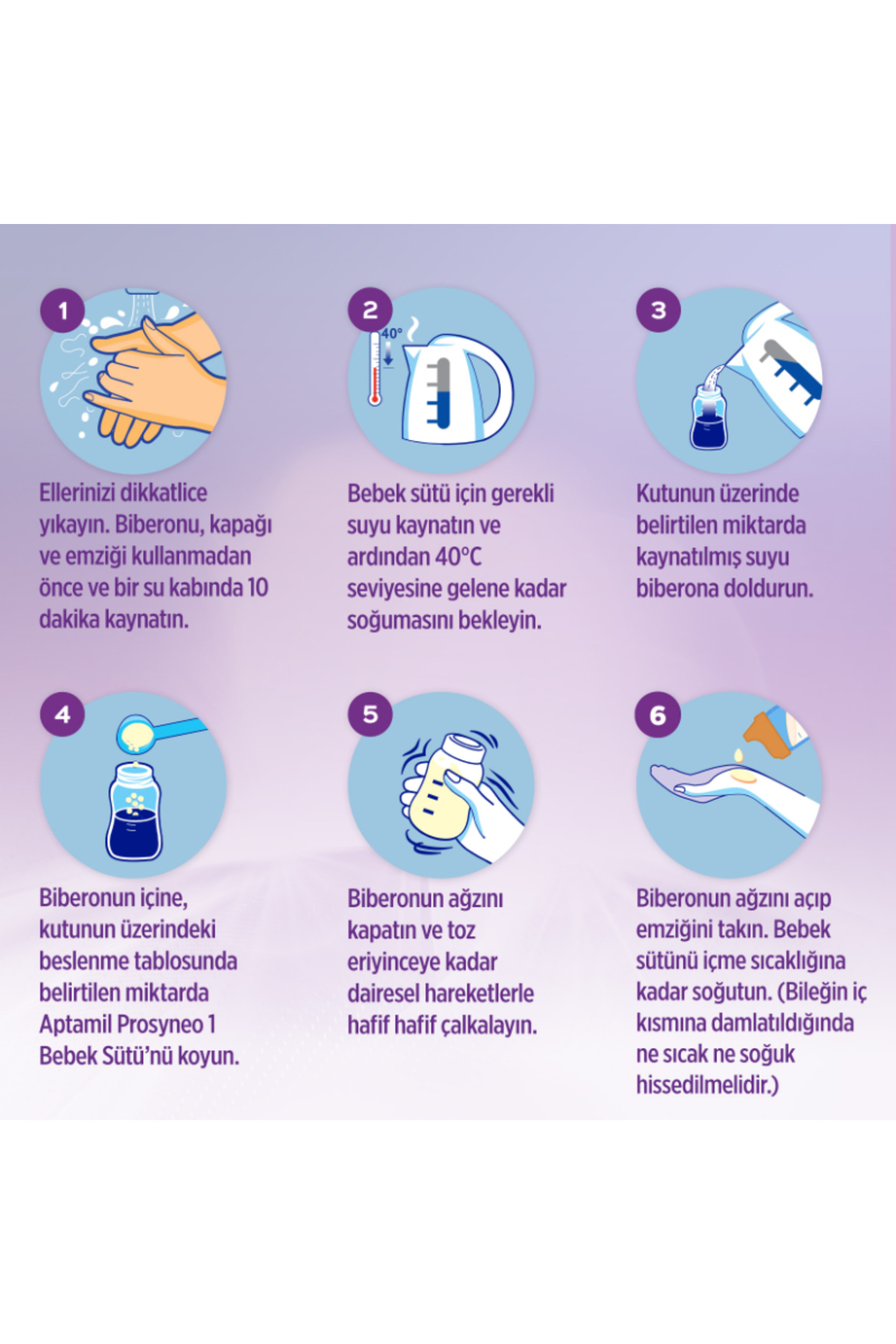 NW NessiWorld Prosyneo Bebek Sütü No1 0-6 Ay 400 Gr fotoğrafı 5 (önizleme)