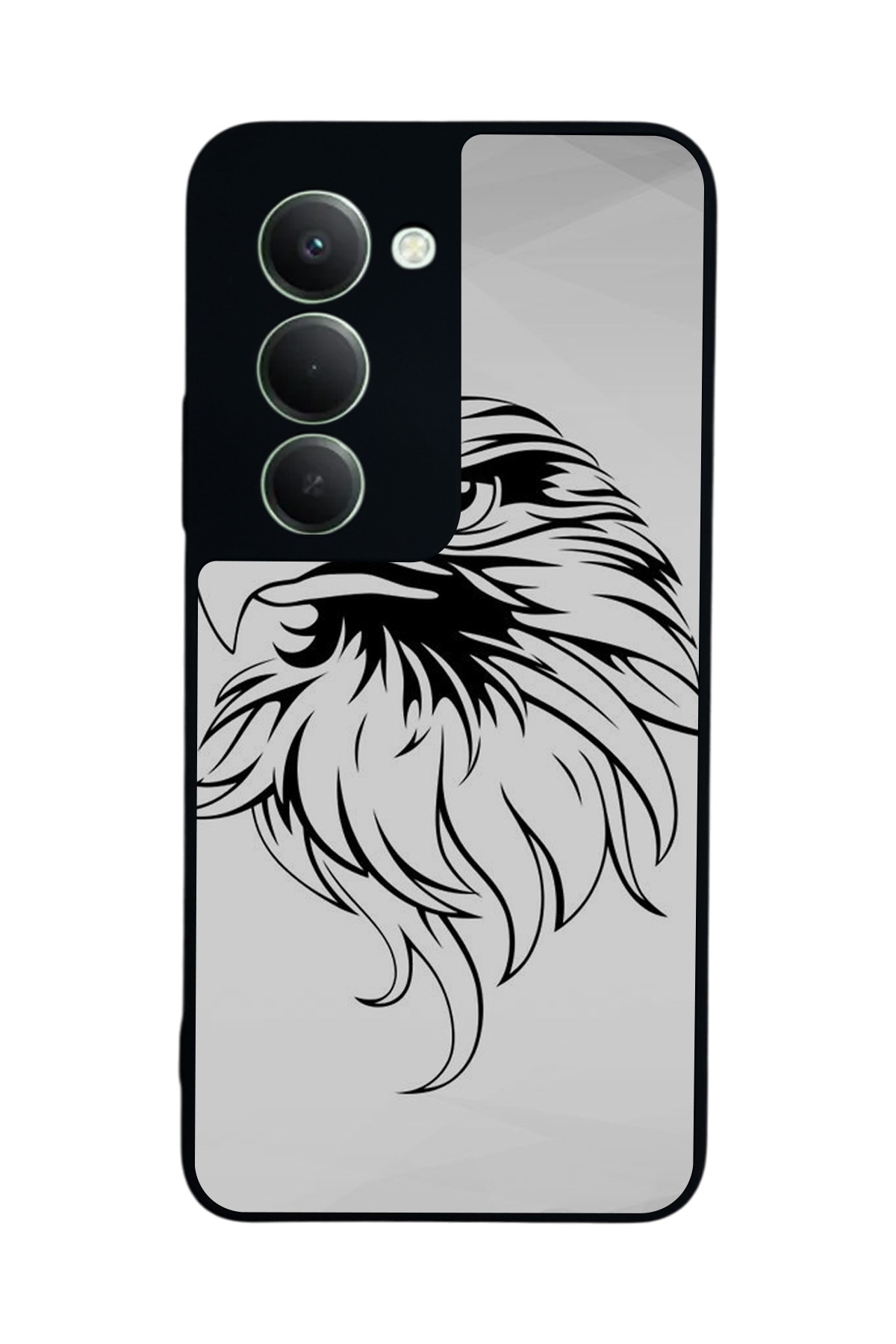 Xiaomi Redmi 15 5G Compatible Printed, Matt Black,Soft Silicone, Protective,Shock Absorbing Cover,Case