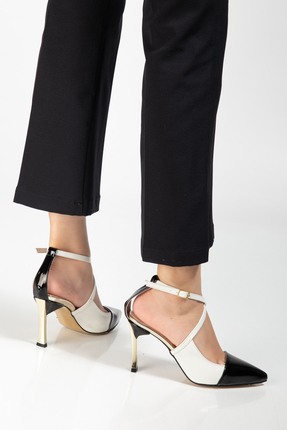 RODEMA kadın bilekten bağlama çapraz karnı yarık ayakkabı