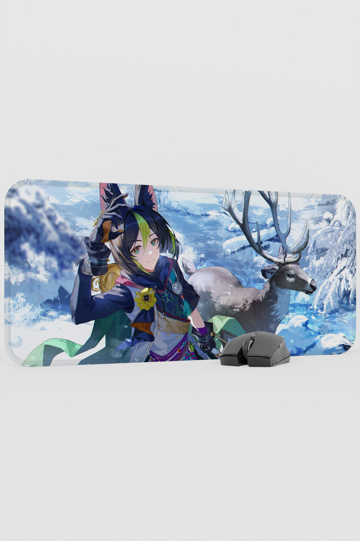 Tighnari Genshin Impact Anime Gacha V1 - 70x30 XL Gaming Mouse Pad