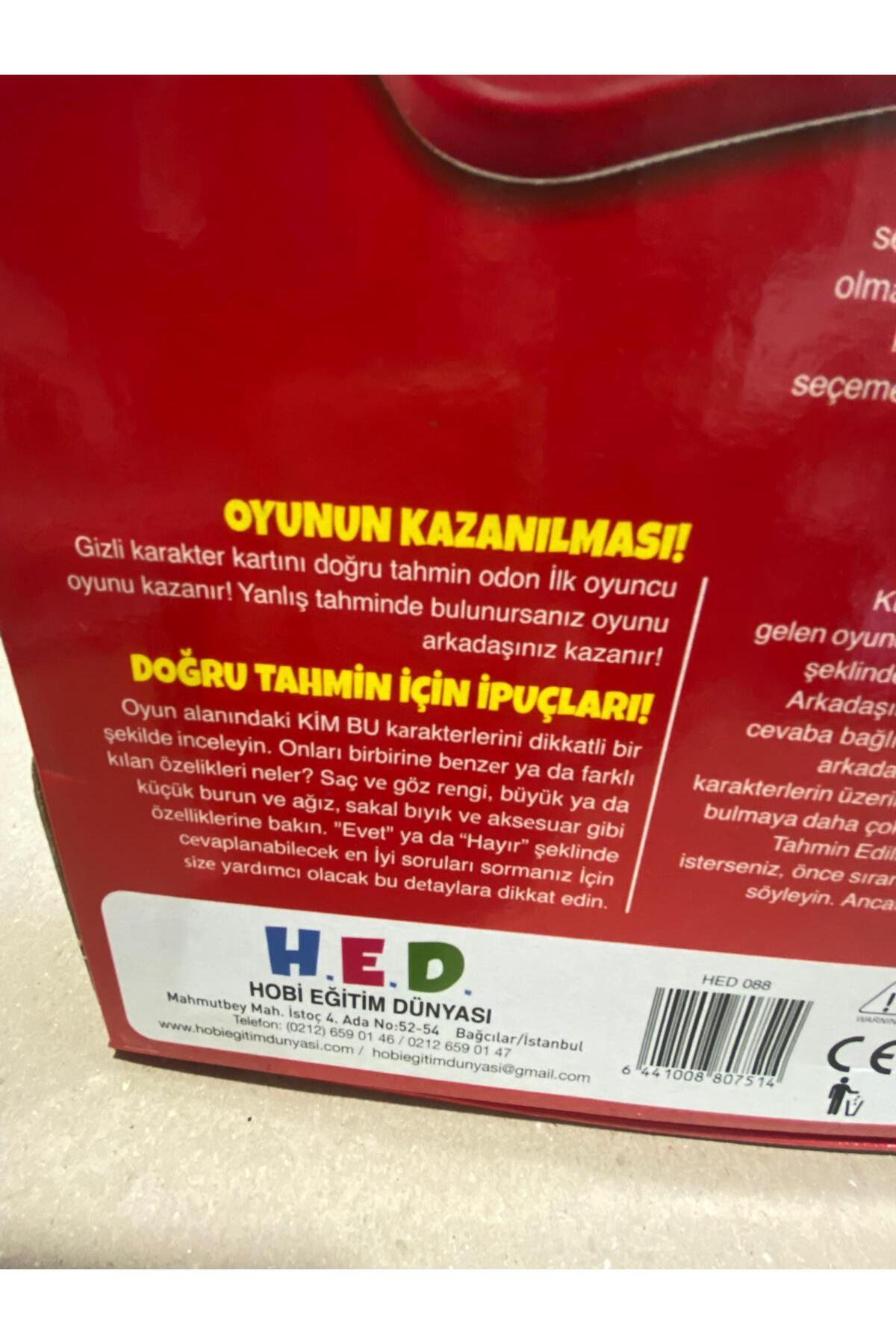 TAŞDELEN AVM Who Ami Klasik Tahmin Etme Oyunu Çocuk Zeka Oyunu 72 Karakter 2 Oyun Alanı fotoğrafı 2 (önizleme)