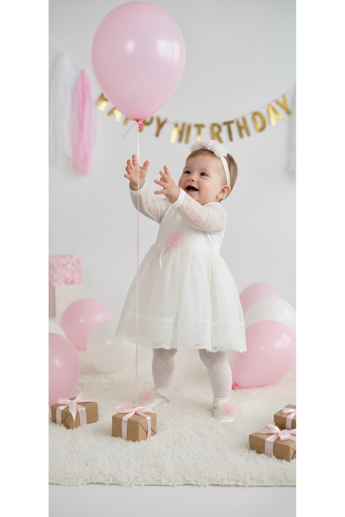 Miaras Miarasbaby kız bebek mevlütlük takım fotoğrafı 4 (önizleme)