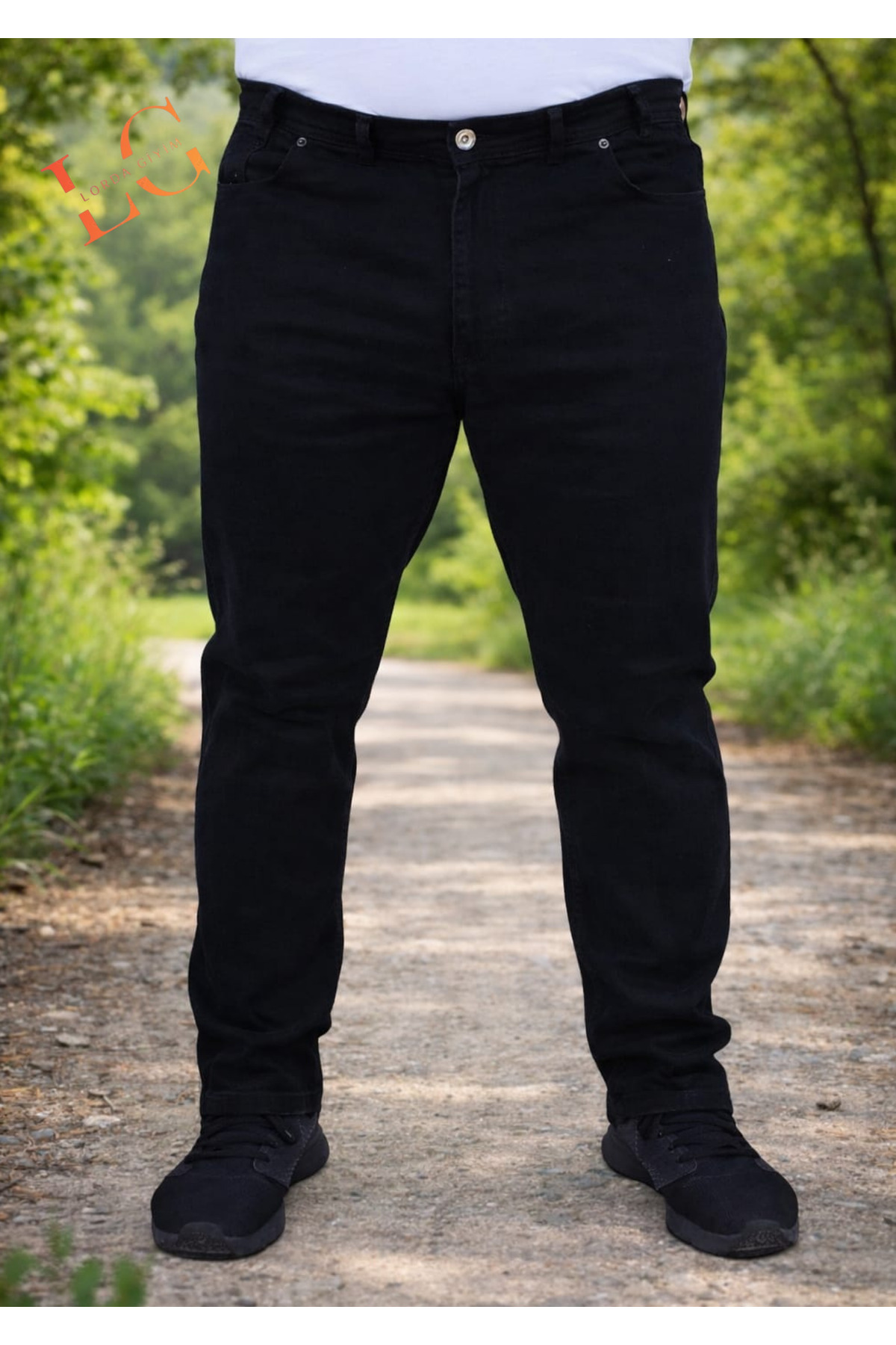 LORDA GİYİM TONI S ERKEK KOT PANTALON SUPER BATAL YUKSEK BEL LİKRALI FERMUARLI görsel 2