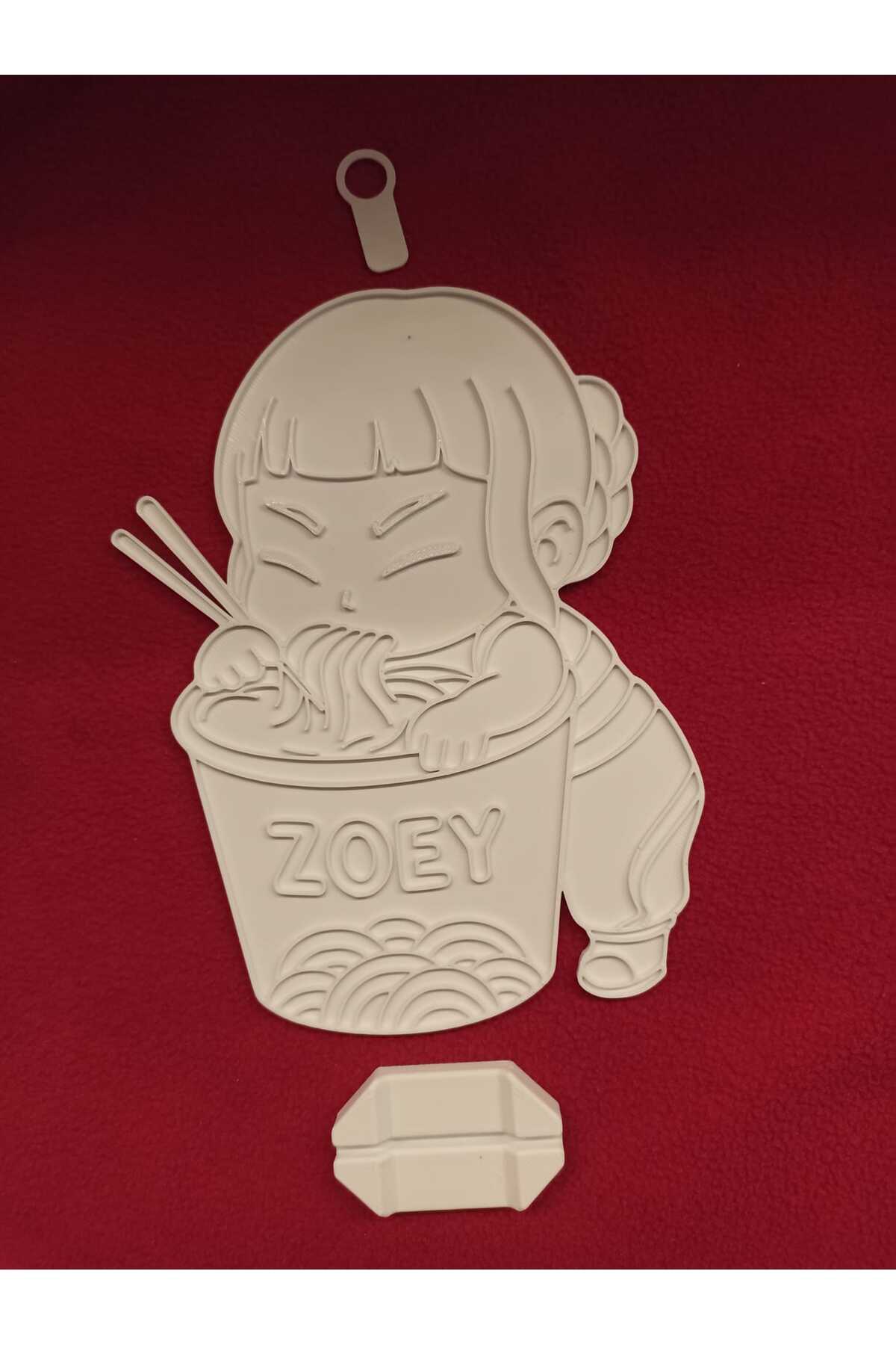 فیگور زویی شکارچی شیاطین ۱۷ سانتی‌متری، رنگ‌آمیزی شامل نمی‌شود، قابل استفاده روی دیوار یا میز