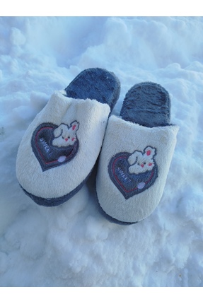 kalitekstil Ev terliği pofuduk peluş