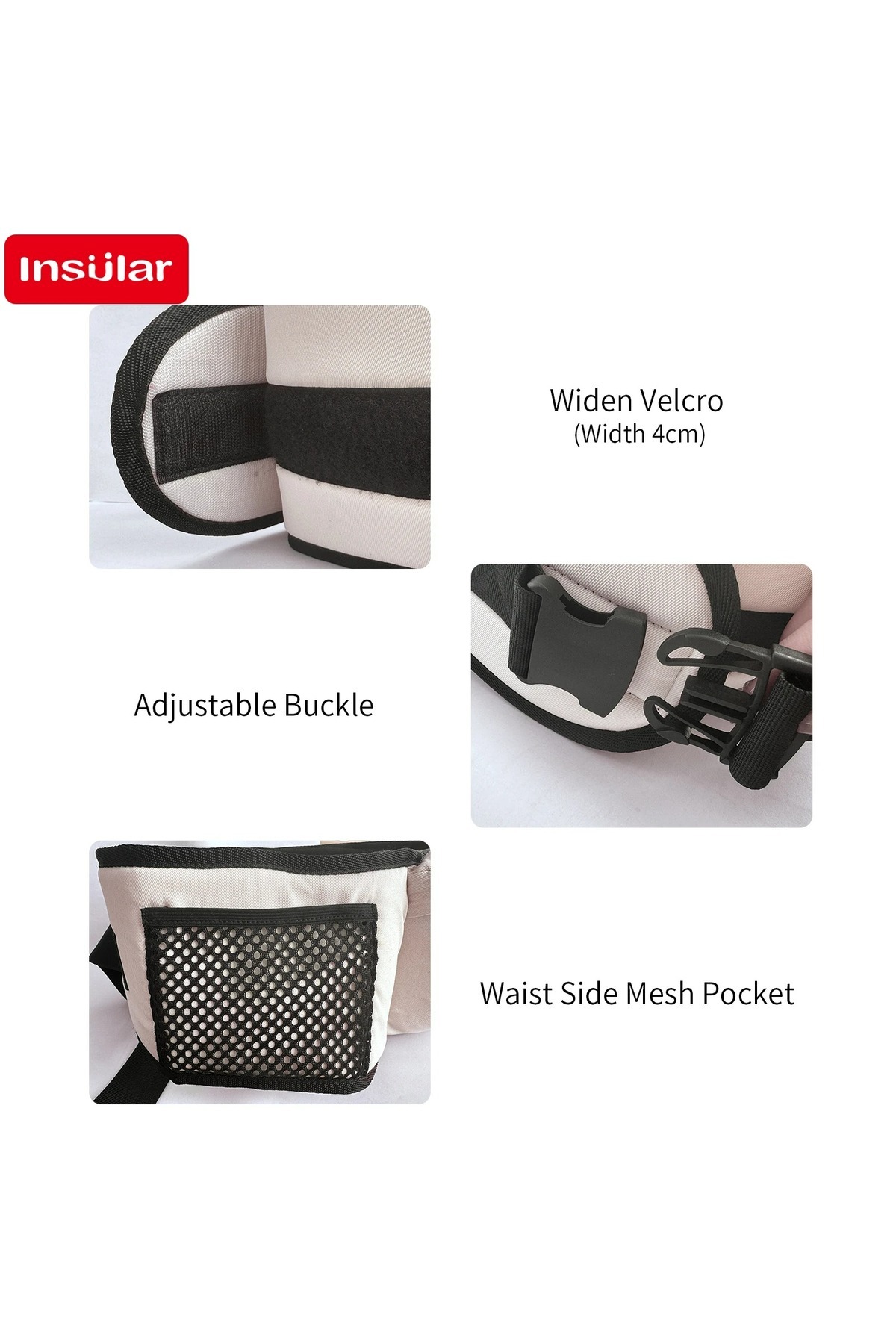 HPYTECH Ergonomik Hip Seat Bebek Kangurusu ✨ Ayarlanabilir Bel Destekli Taşıyıcı,Bebek Koltuğu fotoğrafı 6 (önizleme)