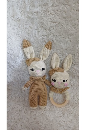 Deniz Hobi El örgüsü organik oyuncak uyku arkadaşı çıngırak