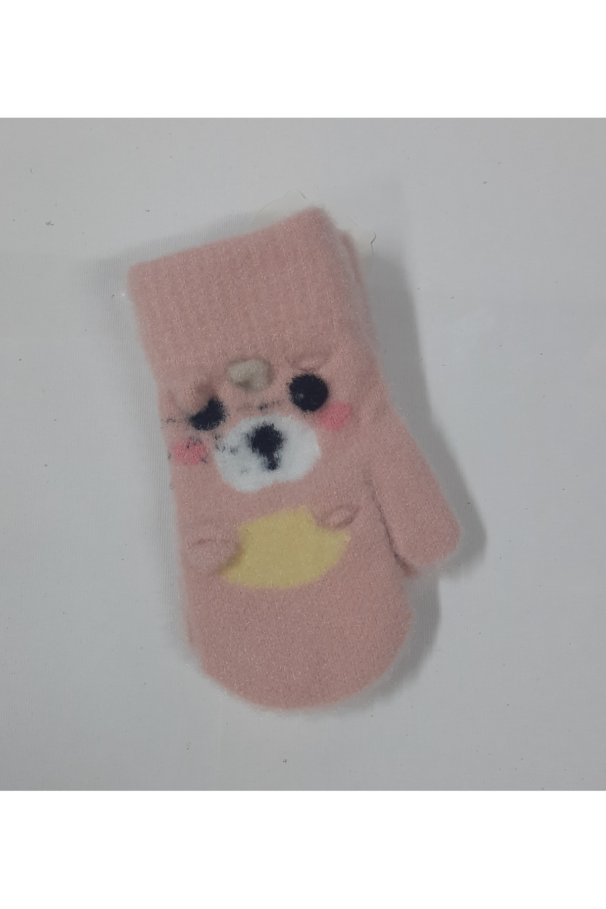 ydn Bebek Tek Parmak Yumuşak Peluş Eldiven Ayıcık Desenli (3-5 yaş) fotoğrafı 2 (önizleme)