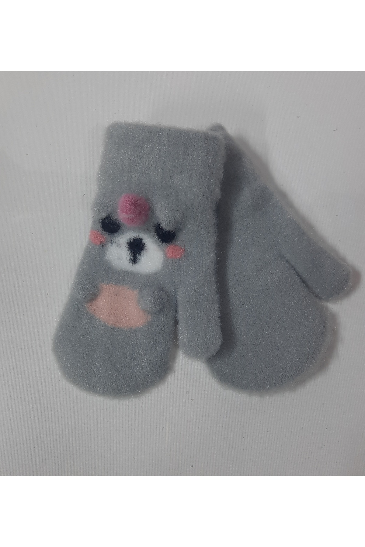 ydn Bebek Tek Parmak Yumuşak Peluş Eldiven Ayıcık Desenli (3-5 yaş) fotoğrafı 4 (önizleme)
