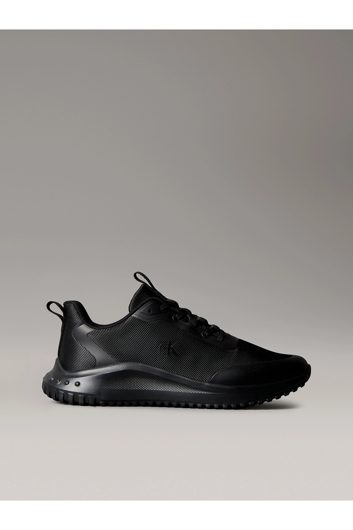 Calvin Klein  EVA Runner Bağcıklı Materyal Karışımlı Erkek Siyah Sneaker YM0YM01442-0GJ